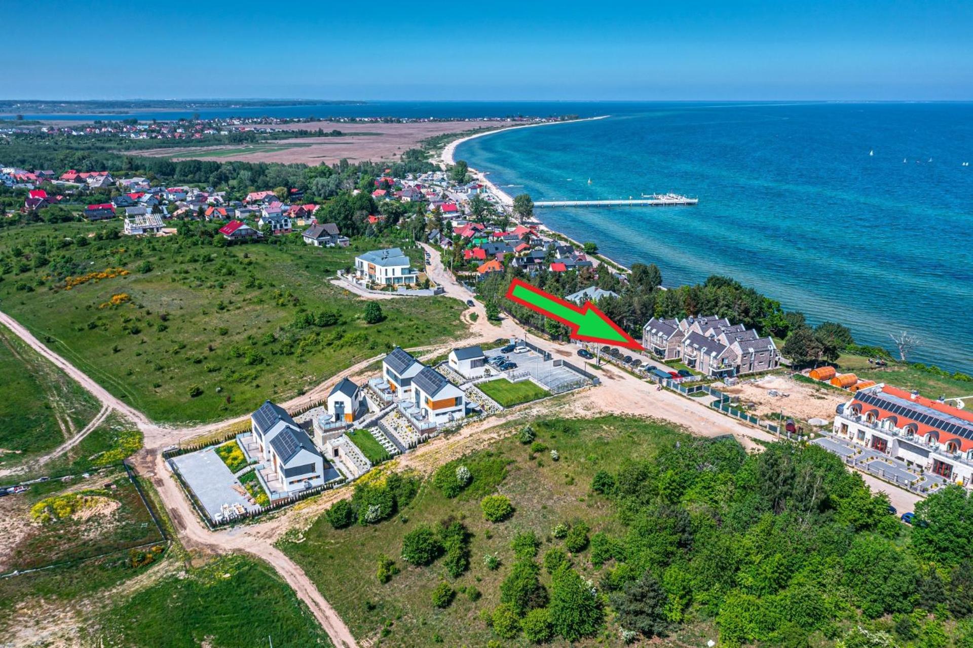 Klif W Mechelinkach Apartment Mechelinki Bagian luar foto